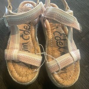 NWT Sam Edelman Tula Double Platform Sandals/ size 7.5